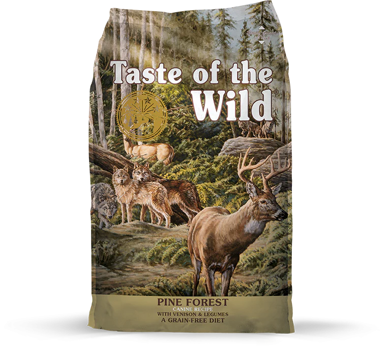 Taste Of The Wild Grain Free Pine Forest Recipe Dry Dog Food