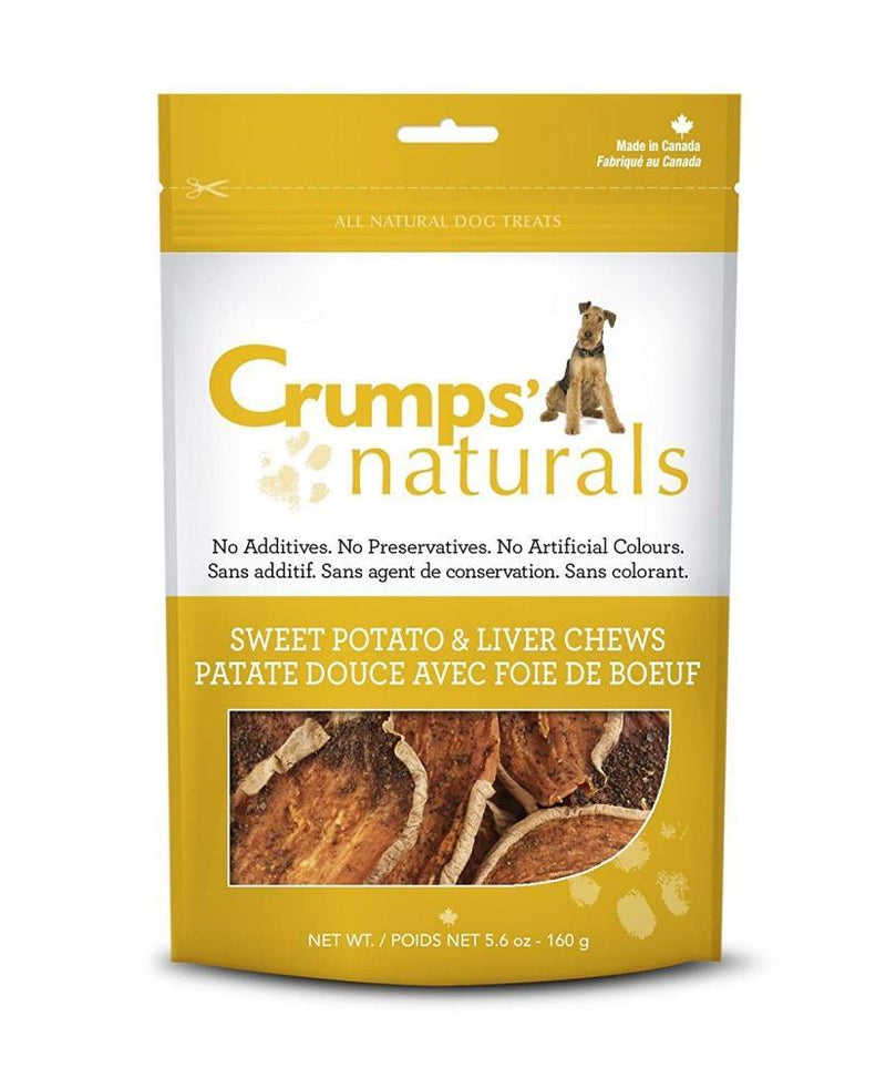 Crumps Naturals Sweet Potato and Liver Dog Treats