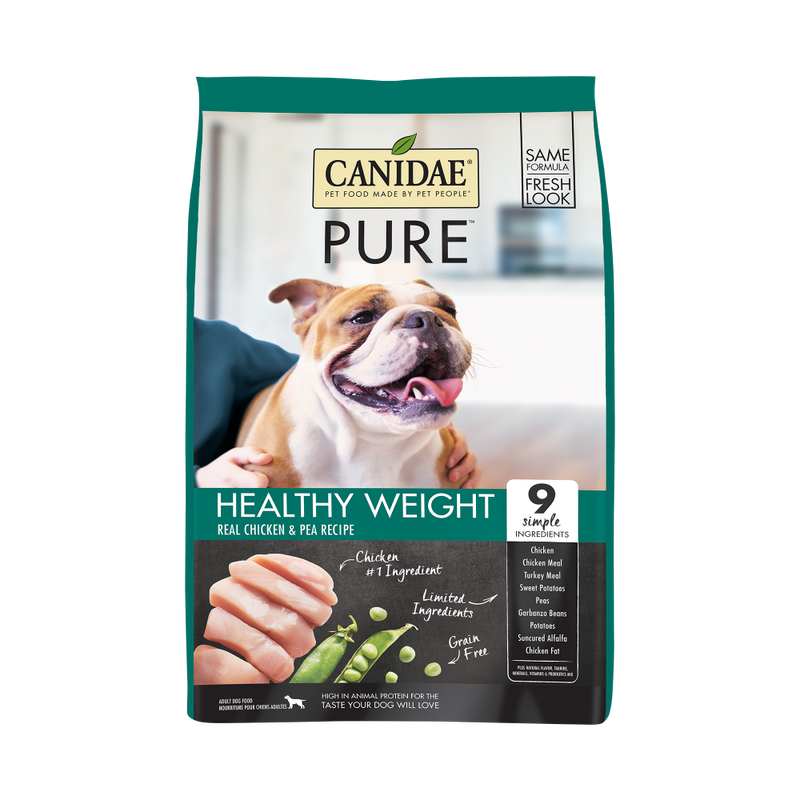 Canidae Grain Free PURE Healthy Weight Chicken & Pea Recipe Dry Dog Food