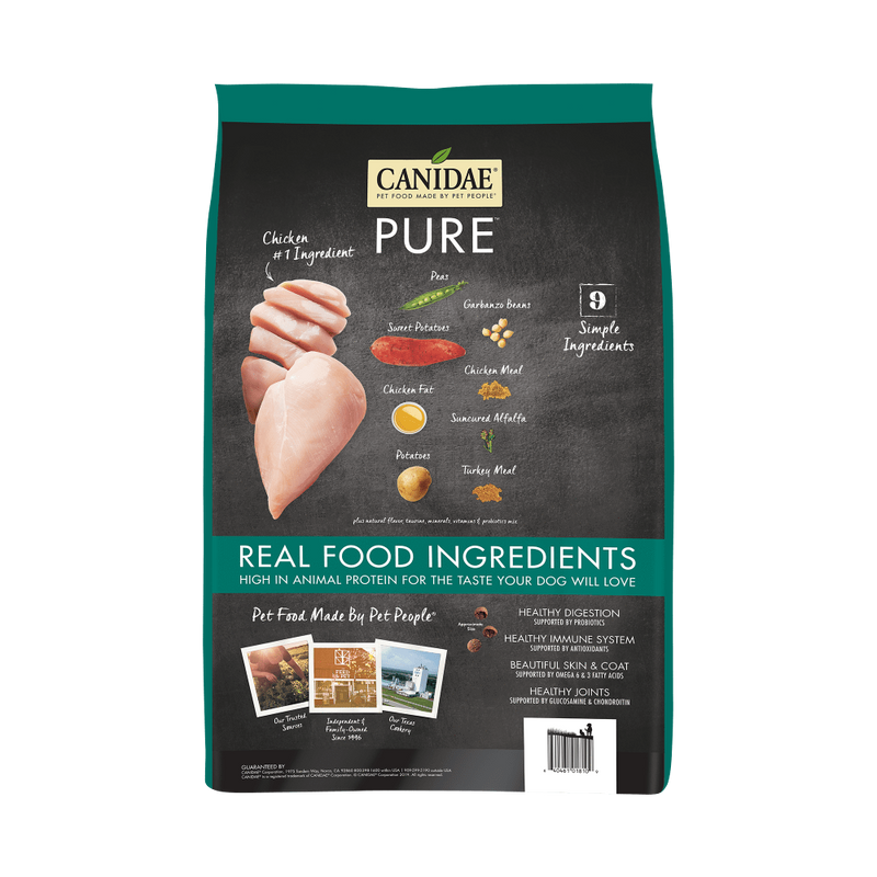Canidae Grain Free PURE Healthy Weight Chicken & Pea Recipe Dry Dog Food