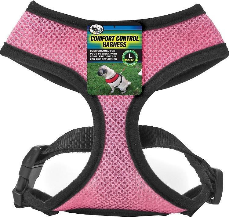 Four Paws Pink Comfort Control Dog Harness