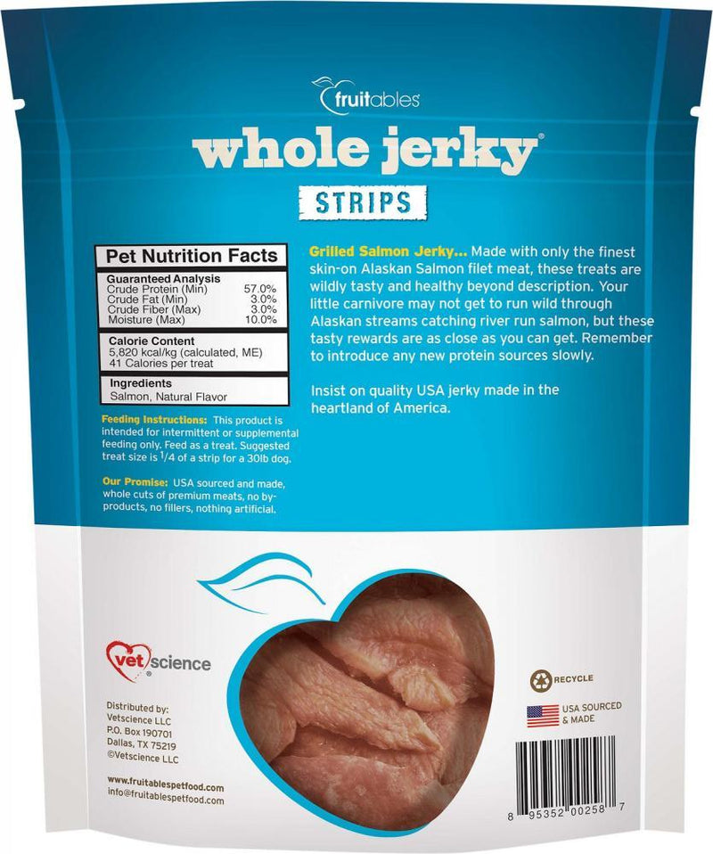 Fruitables Whole Jerky Alaskan Salmon Dog Treats