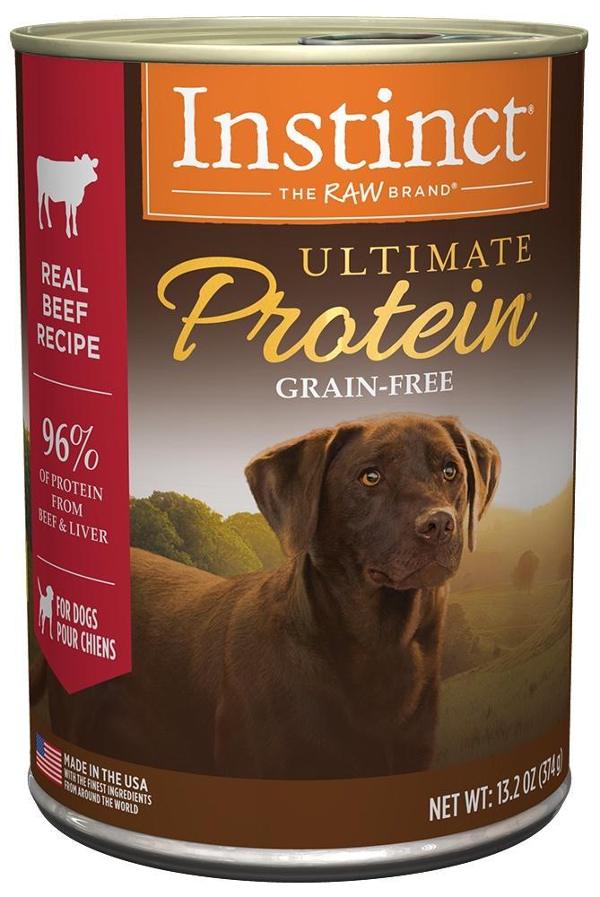 Nature's Variety Instinct Ultimate Protein Grain Free Beef Formula Canned Dog Food