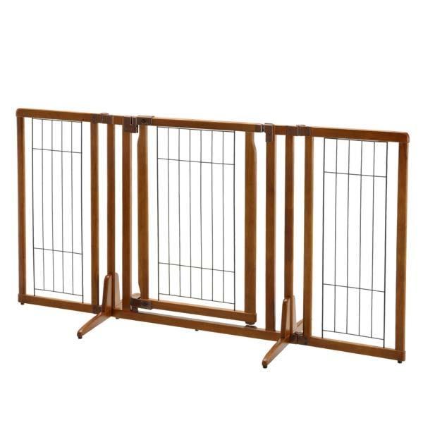 Richell Premium Plus Freestanding Pet Gate with Door