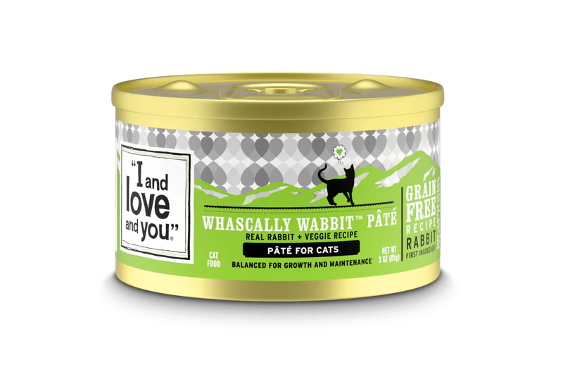 I and Love and You Grain Free Whascally Rabbit Recipe Canned Cat Food