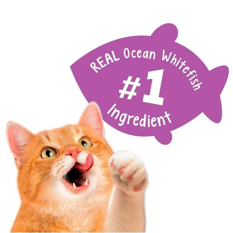 Friskies Party Mix Crunch Kahuna Chicken, Salmon, & Crab Cat Treats