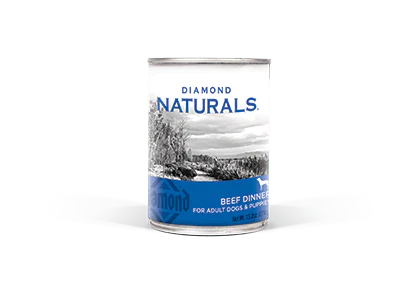 Diamond Naturals Beef Dinner All Life Stages Canned Dog Food