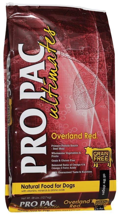 PRO PAC Grain Free Ultimates Overland Red Dry Dog Food