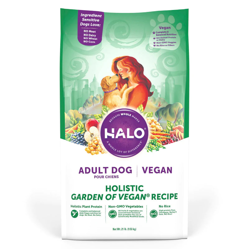 Halo Adult Holistic Garden of Vegan Dry Dog Food