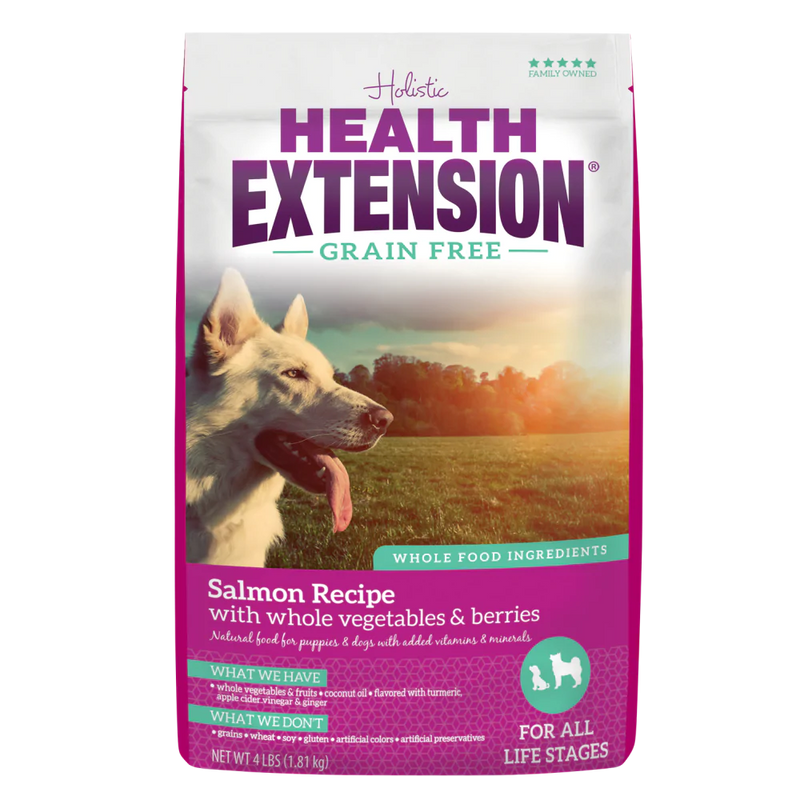 Health Extension Grain Free Salmon Recipe Dry Dog Food