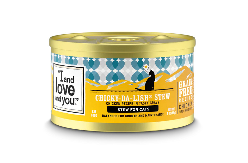 I And Love And You Grain Free Chicky Da Lish Stew Canned Cat Food