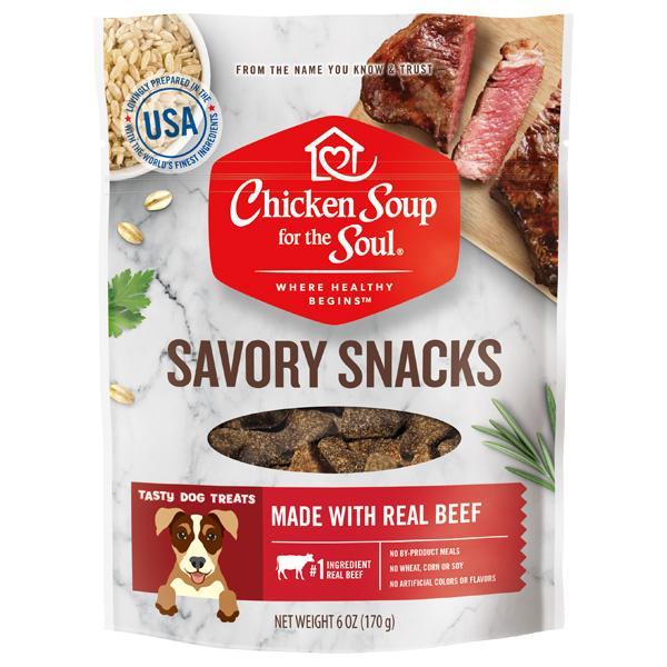 Chicken Soup For The Soul Beef Savory Snacks Dog Treats