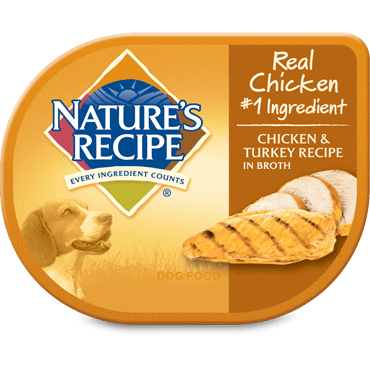 Nature's Recipe Chicken & Turkey in Broth Wet Dog Food