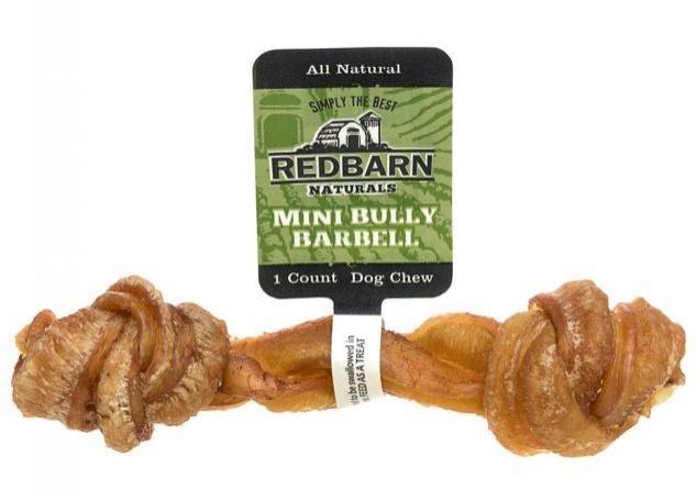 Redbarn Naturals Mini Bully Barbells Dog Treats
