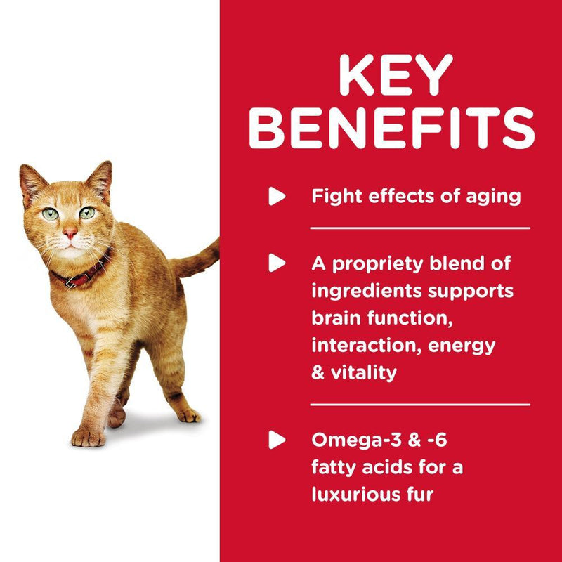 Hill's Science Diet Adult 7+ Youthful Vitality Salmon & Vegetable Stew Canned Cat Food