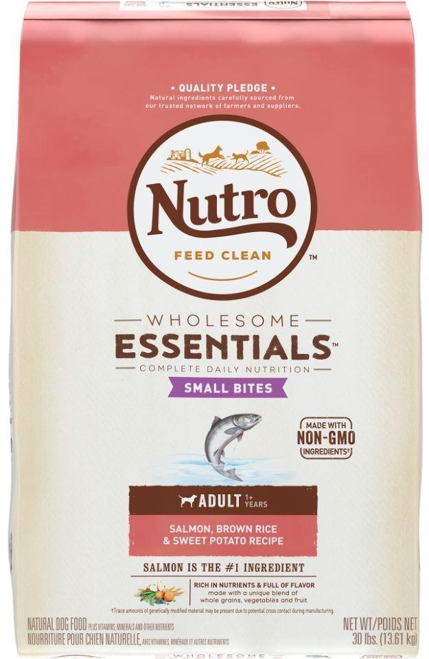 Nutro Wholesome Essentials Adult Small Bites Salmon, Whole Brown Rice and Sweet Potato Dry Dog Food