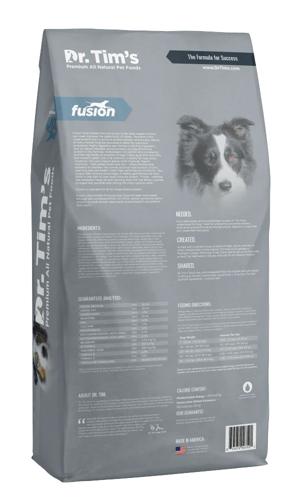 Dr. Tim's Fusion Ultra Athlete Formula Dry Dog Food