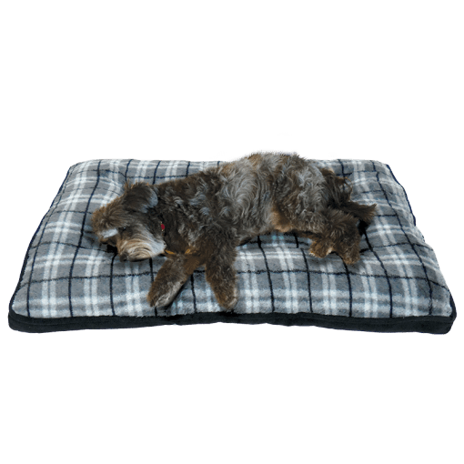 Arlee Pet Products Rover Crate Pad Hunter Plaid Slate Mattress Cushions