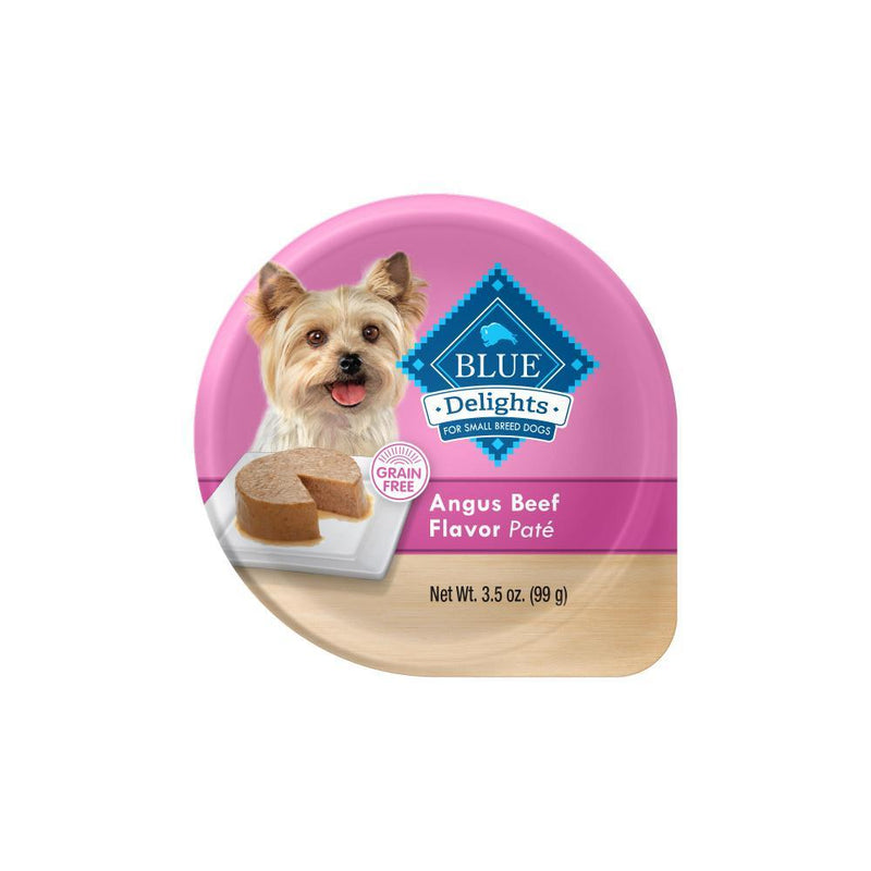 Blue Buffalo Blue Delights Small Breed Angus Beef Pate Dog Food Cup