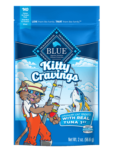 Blue Buffalo Kitty Cravings Tuna Crunchy Cat Treats