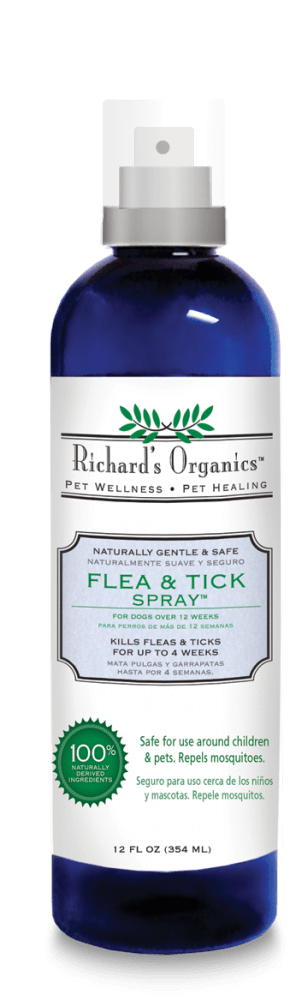 Richard's Organics Flea and Tick Spray for Dogs