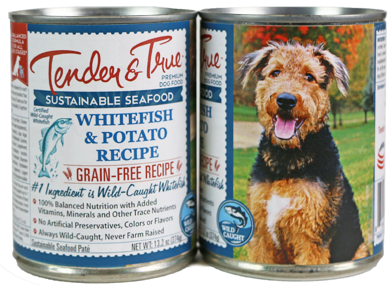 Tender & True Grain Free Ocean Whitefish and Potato Recipe Canned Dog Food