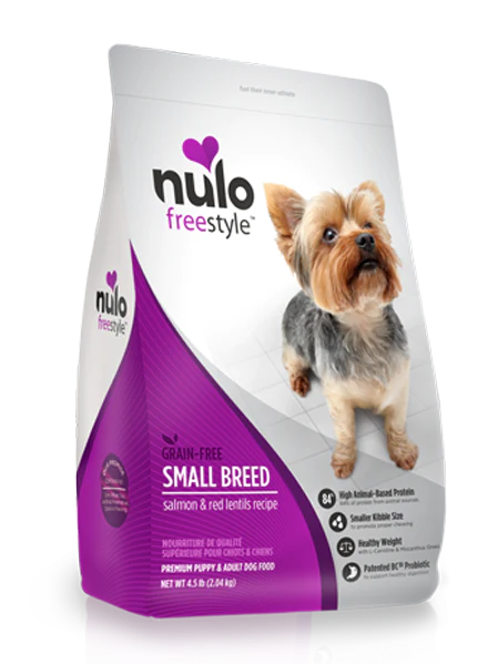 Nulo Freestyle Grain Free Small Breed Salmon and Red Lentil Dry Dog Food