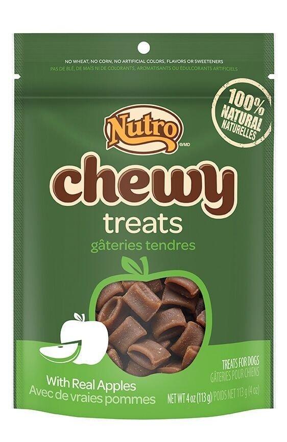 Nutro Chewy Treats With Real Apples Natural Dog Treats