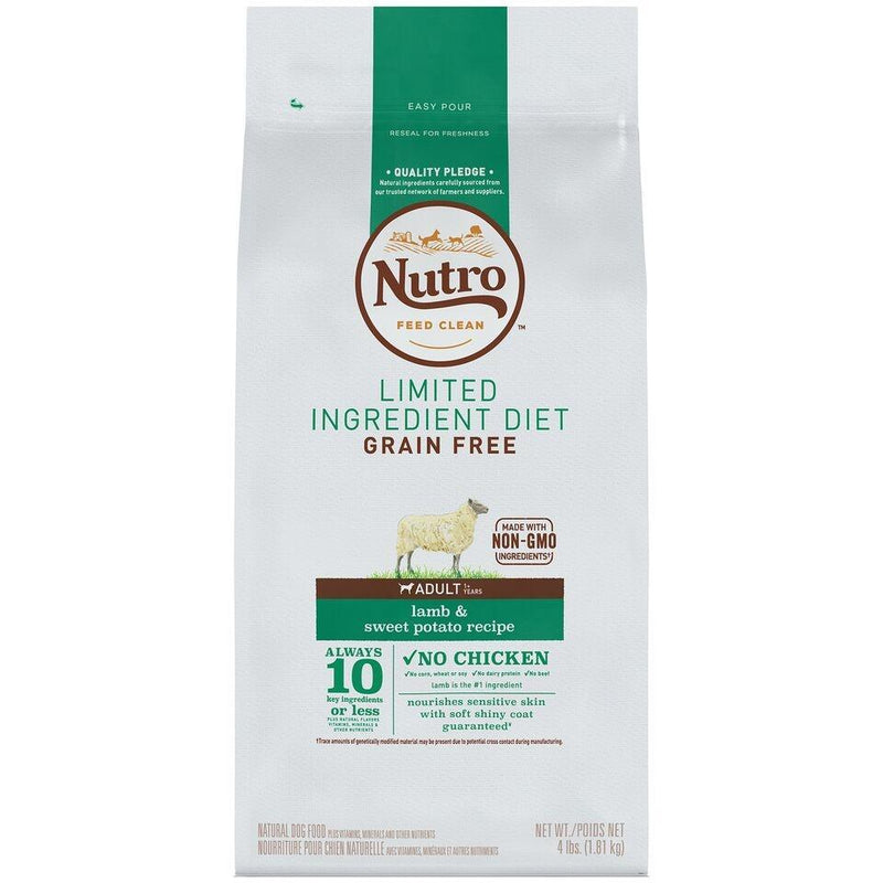 NUTRO Limited Ingredient Diet Adult Lamb & Sweet Potato Recipe Dog Food