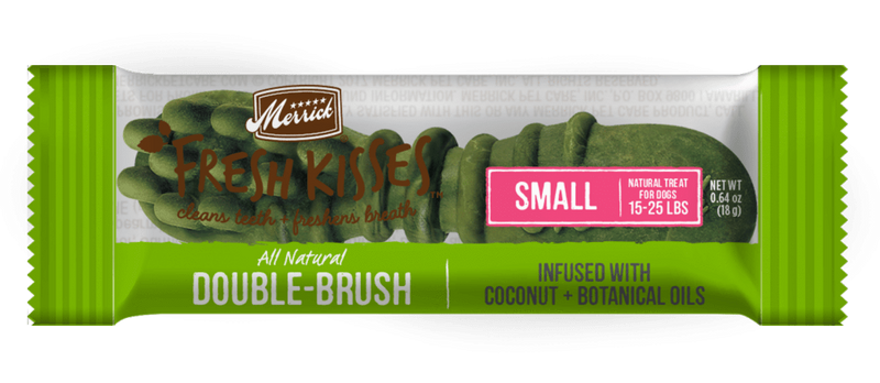 Merrick Fresh Kisses Grain Free Coconut Oil and Botanicals Small Dog Treat Box