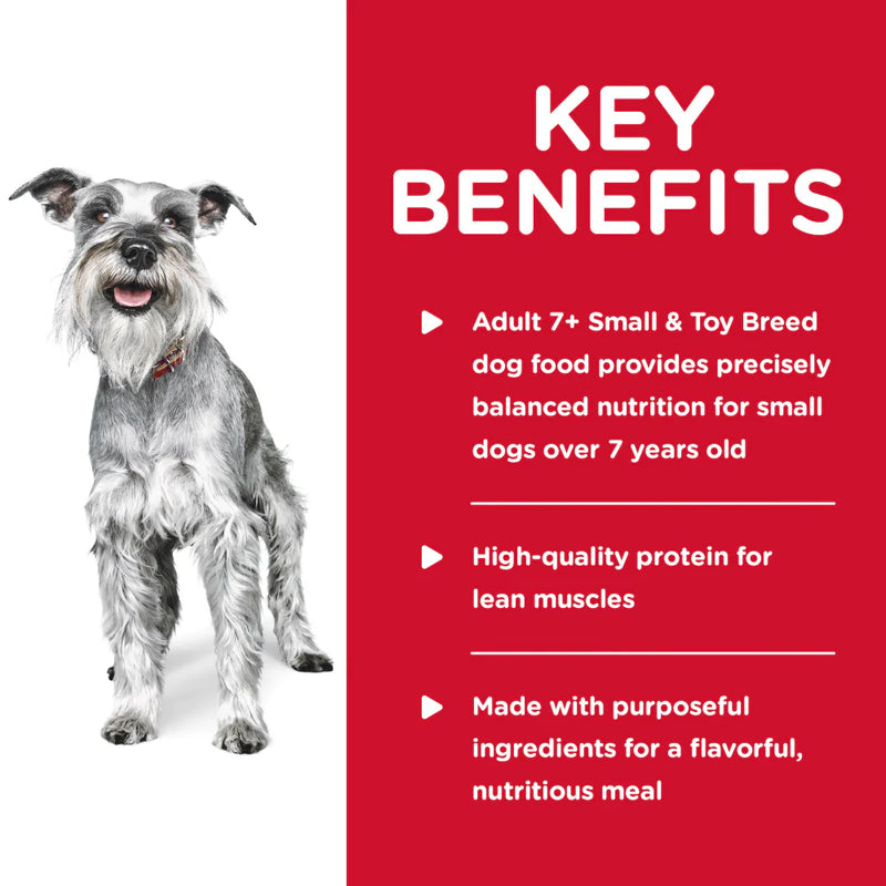 Hill's Science Diet Small & Toy Breed Adult 7+ Savory Chicken & Vegetable Stew Dog Food Trays