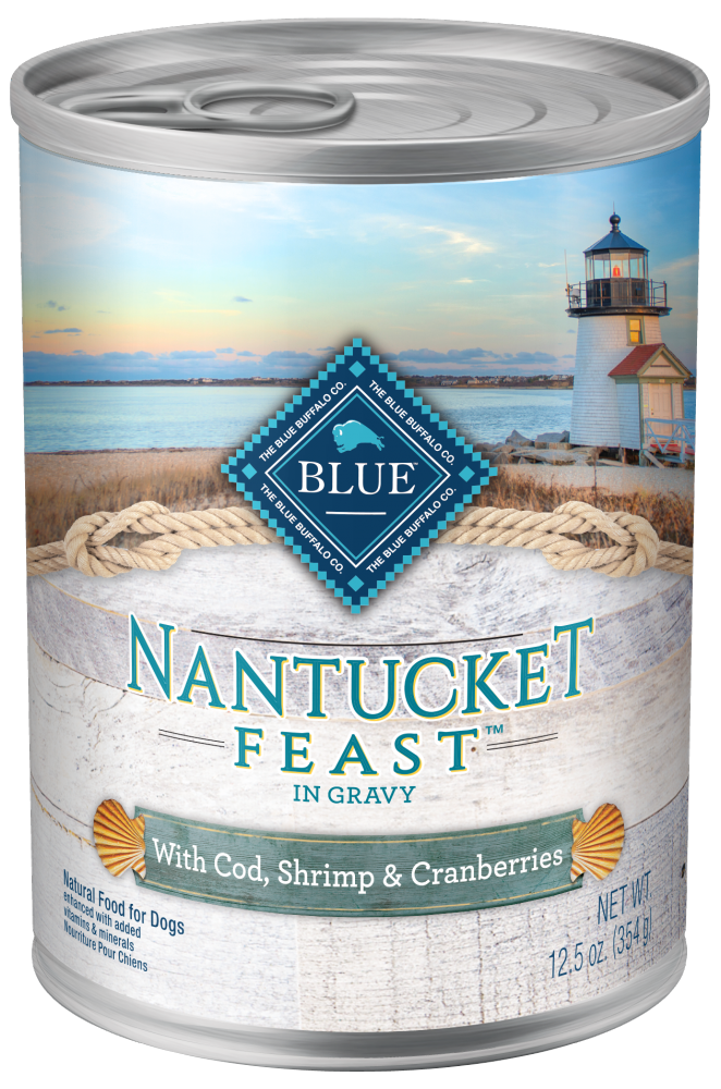 Blue Buffalo Regionals Nantucket Feast with Cod, Shrimp, Yukon Gold Potatoes, and Cranberries Canned Dog Food