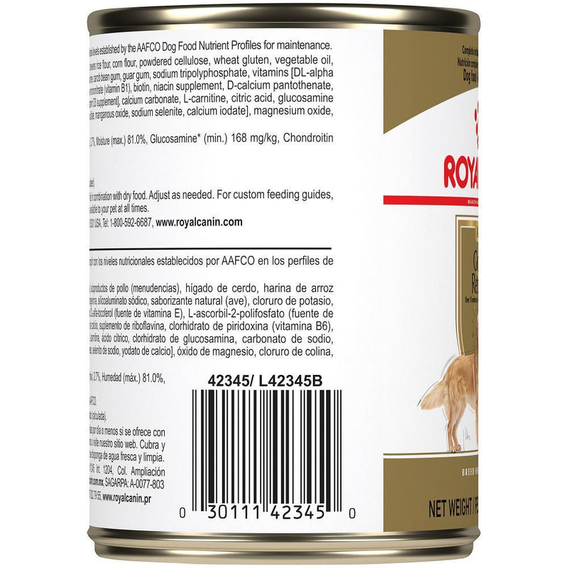 Royal Canin Breed Health Nutrition Adult Golden Retriever Canned Dog Food