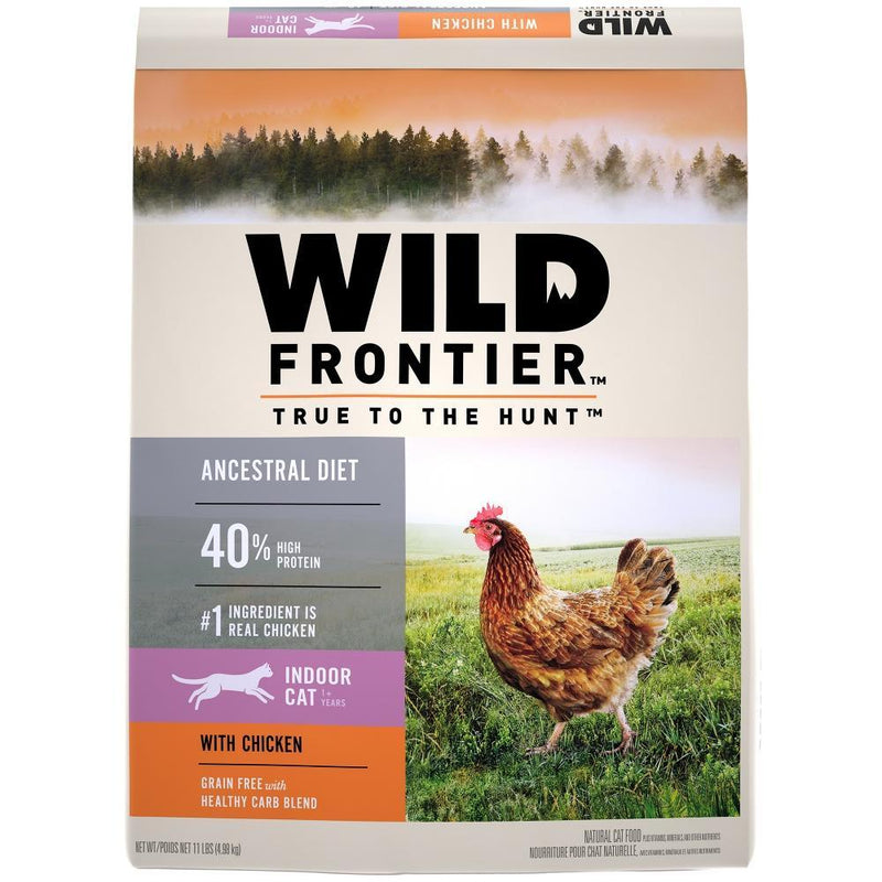 Wild Frontier Grain Free Indoor Ancestral Diet Chicken Recipe Dry Cat Food