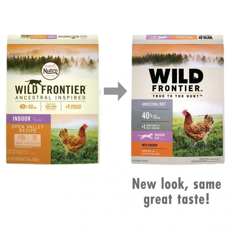 Wild Frontier Grain Free Indoor Ancestral Diet Chicken Recipe Dry Cat Food