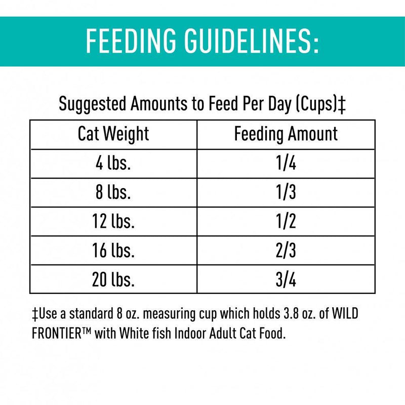 Wild Frontier Grain Free Indoor Ancestral Diet Whitefish Recipe Dry Cat Food