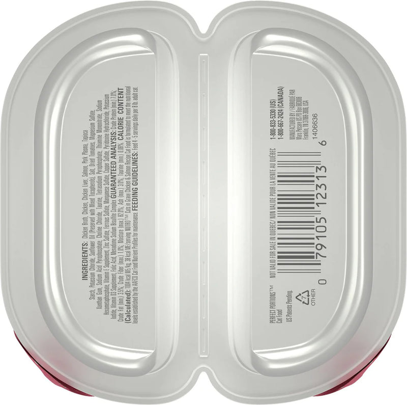 Nutro Perfect Portions Grain Free Cuts In Gravy Real Chicken & Salmon Recipe Wet Cat Food Trays