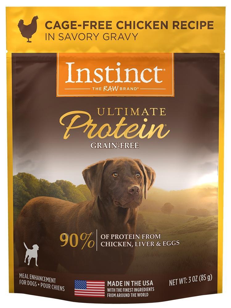 Nature's VarietyNature's Variety Instinct Ultimate Protein Grain Free Cage Free Chicken Recipe Wet Dog Food Topper Pouch