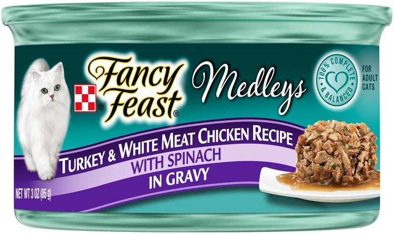 Fancy Feast Medleys Turkey & Chicken Recipe Canned Cat Food