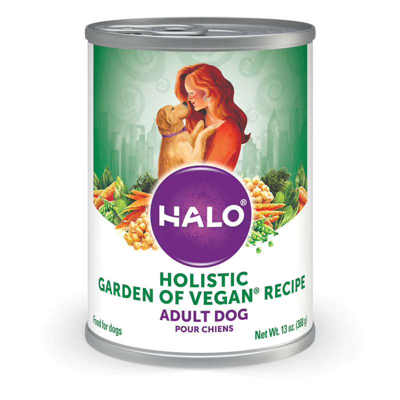 Halo Holistic Garden of Vegan Recipe Canned Dog Food