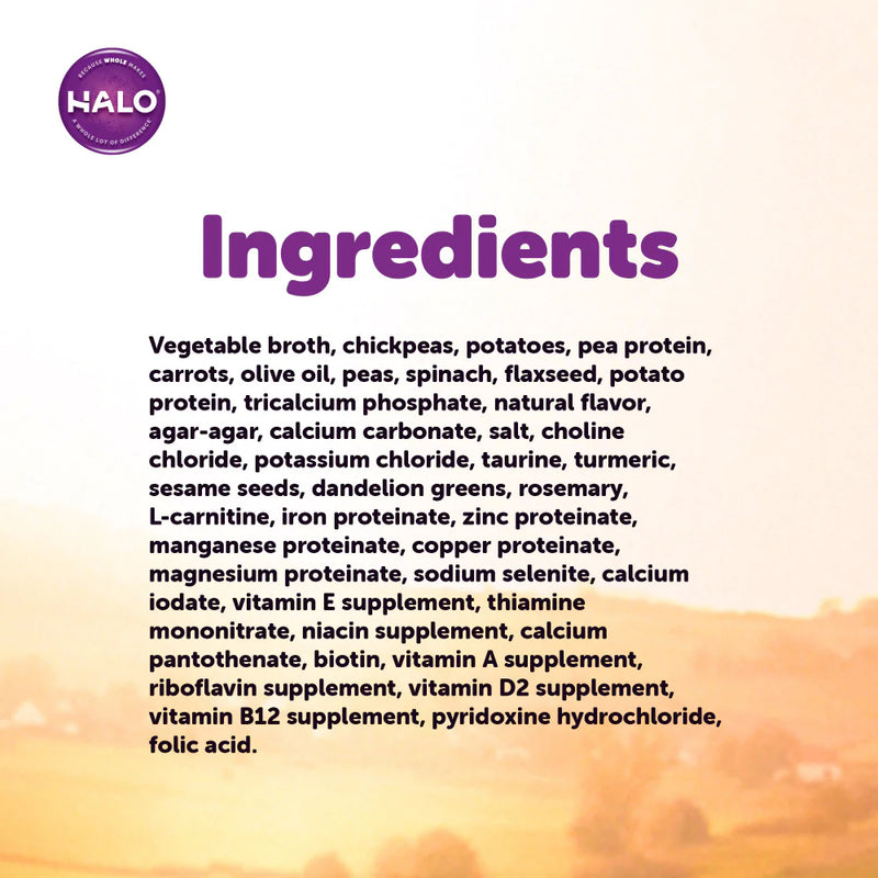 Halo Holistic Garden of Vegan Recipe Canned Dog Food