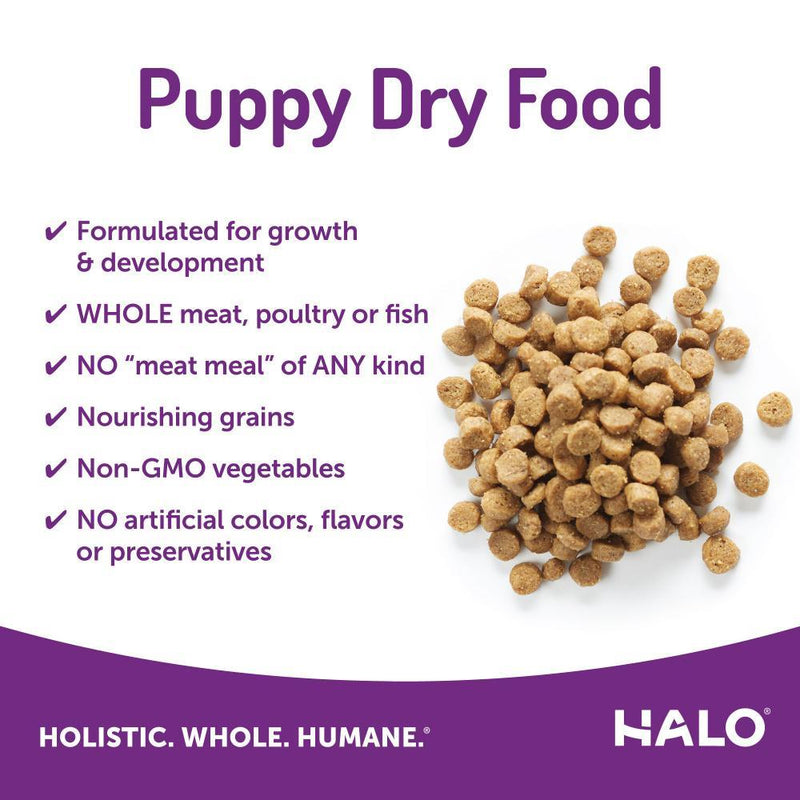 Halo Puppy Holistic Chicken & Chicken Liver Recipe Dry Dog Food