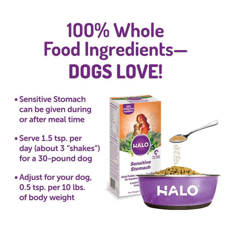 Halo Sensitive Stomach Supplement Powder for dogs