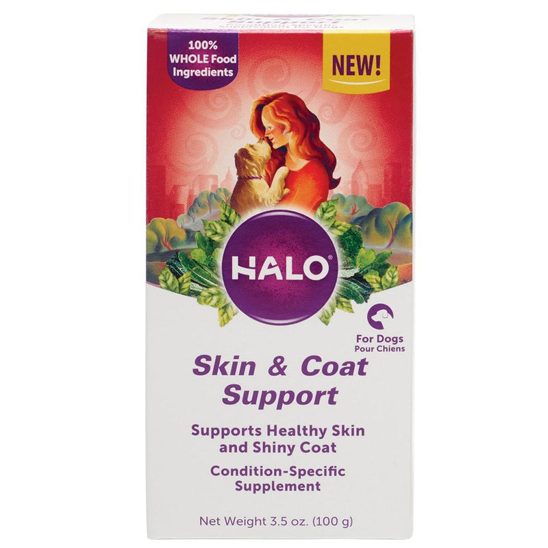 Halo Skin & Coat Support Supplement Powder for Dogs