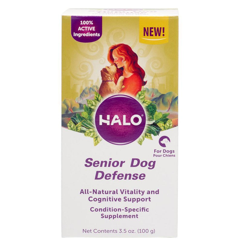 Halo Senior Dog Defense Supplement Powder for Dogs