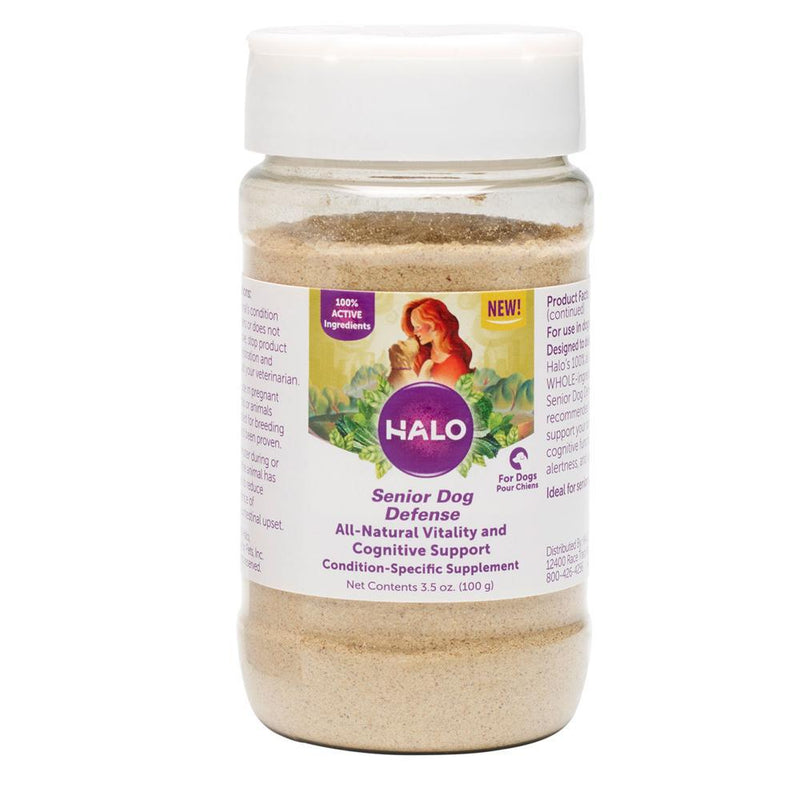 Halo Senior Dog Defense Supplement Powder for Dogs