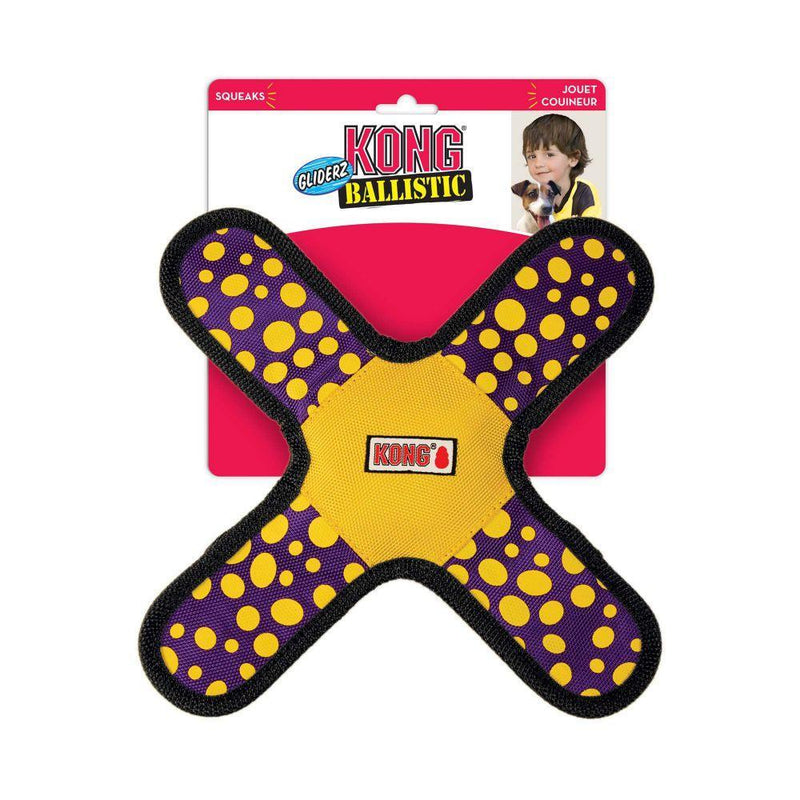 KONG Ballistic Gliderz Dog Toy