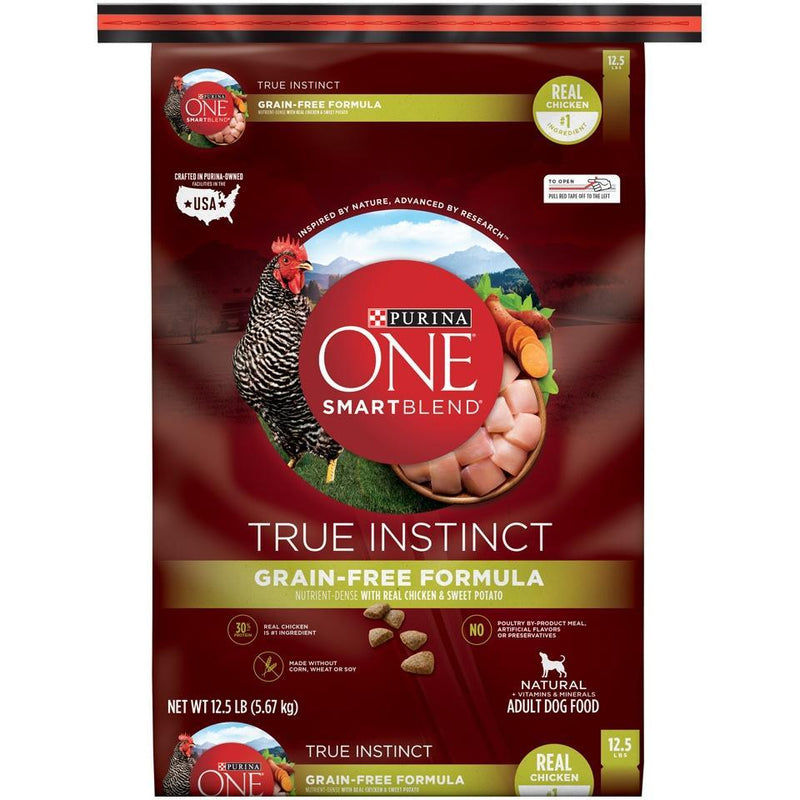 Purina ONE SmartBlend True Instinct Grain Free Chicken & Sweet Potato Dry Dog Food