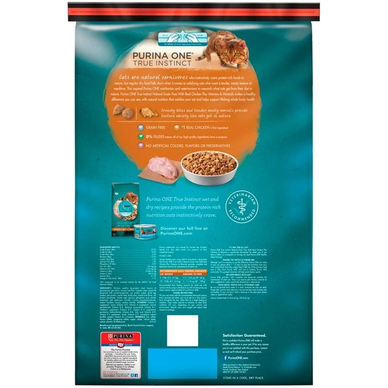 Purina ONETrue Instinct Natural Grain Free With Chicken Dry Cat Food