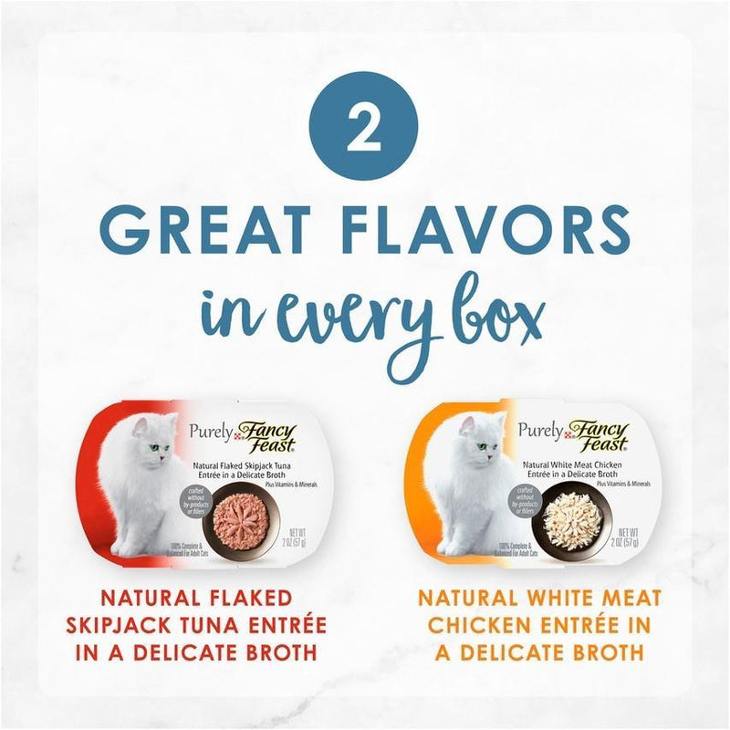 Fancy Feast Purely Natural Collection Variety Pack Canned Cat Food